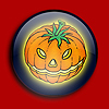 Button - Pumpkin