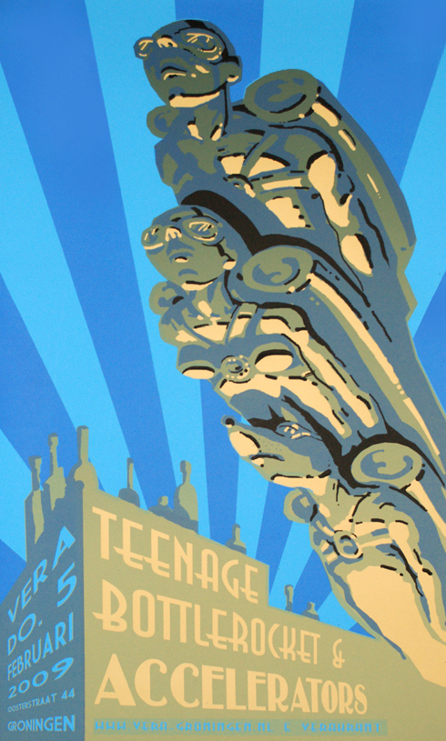 Poster Vera Bottlerockets & Accelerators