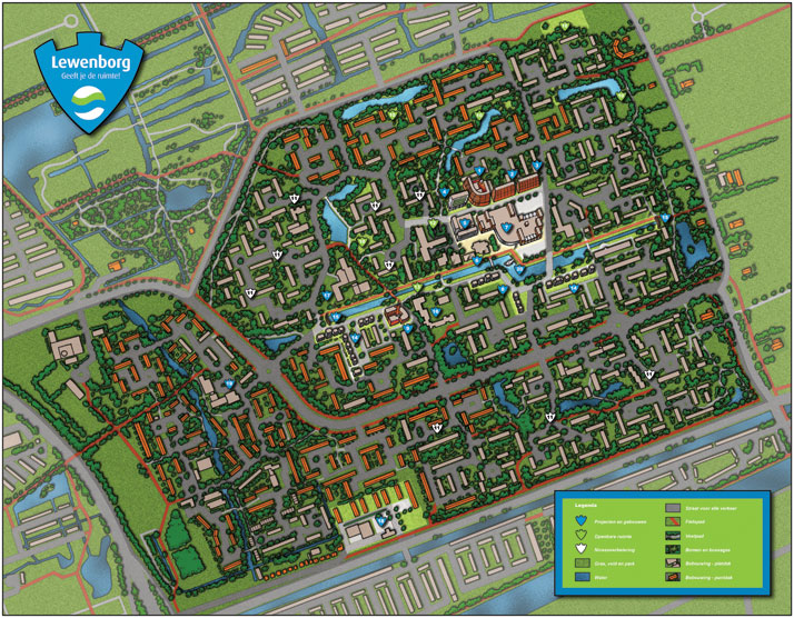Kaart Lewenborg