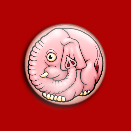Button - Olifant